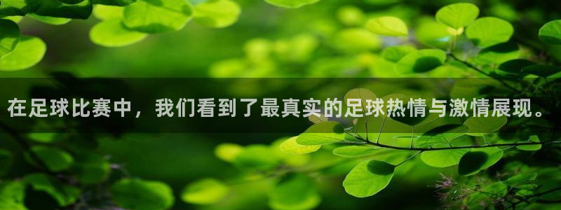 在足球比赛中，我们看到了最真实的足球