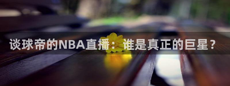 雨燕360足球直播免费观看：谈球帝的NBA直播：谁是真正的巨星？